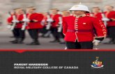 Parent Handbook - Royal Military College of Canada