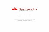 First quarter report 2014 - Santander Consumer
