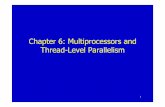 Chapter 6: Multiprocessors and Thread-Level Parallelism