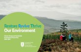 Restore Revive Thrive Our Environment