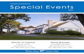Catering Guide for Special Events