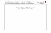 OUTSULATION PE SYSTEM - Dryvit