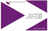 The RCEM End of Life Care Toolkit