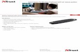 Gesto Smart TV Wireless Keyboard with air mouse pointer