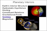 Planetary Interiors - wray.eas.gatech.edu