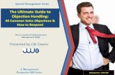 The Ultimate Guide to Objection Handling