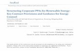 Structuring Corporate PPAs for Renewable Energy: Key ...