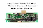 HyCNC-4L 4 Axis USB Motion Control Interface Instruction ...