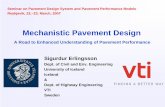 Mechanistic Pavement Design - Vegagerðin