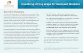 Reaching Living Wage for Garment Workers