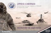 JPEO-CBRND Command Brief