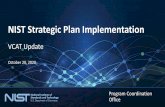 NIST Strategic Plan Implementation