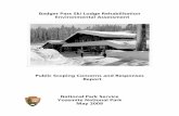 Badger Pass Ski Lodge Rehabilitation Environmental Assessment