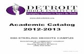 Academic Catalog 2012-2013 - Clover Sites