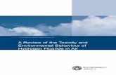 A Review of the Toxicity and Environmental Behaviour of Hydrogen Fluoride in Air