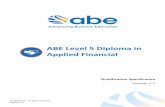ABE Level 5 Diploma in Applied Financial Trading