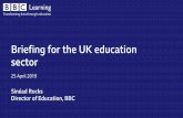 Briefing for the UK education sector