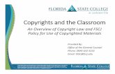 Copyrights and the Classroom
