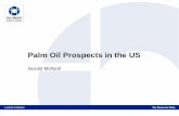 Palm Oil Prospects in the US - Society of Chemical Industry