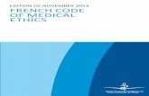 French Code of Medical Ethics - Conseil National de l'Ordre des