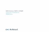 MX ONE Optional Installations - Mitel