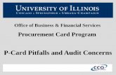 P-Card Pitfalls and Audit Concerns