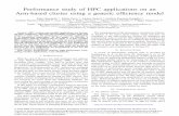 Performance study of HPC applications on an Arm-based ...