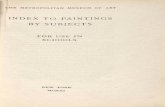 INDEX TO PAINTINGS BY SUBJECTS - OCLC