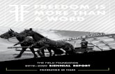 FREEDOM IS MORE THAN A WORD - Field Foundation