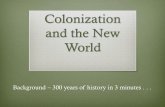 Colonization and the New World