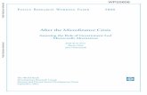 After the Microfinance Crisis - World Bank