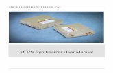 MLVS Synthesizer User Manual - microlambdawireless.com