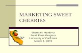 Marketing Sweet Cherries - Home - UC Small Farm Program