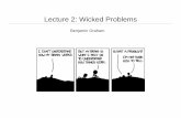 Lecture 2: Wicked Problems