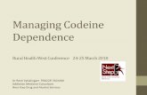 Managing Codeine Dependence - .NET Framework