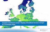 European Commission’s project “Mapping of Broadband ...