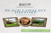 BLACK LOYALIST HISTORY - Kings Landing
