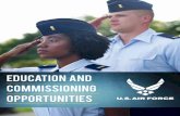 EDUCATION AND COMMISSIONING OPPORTUNITIES