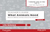 What Animals Need - Van Andel Institute