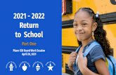 2021 - 2022 Return to School