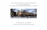 St. John’s Episcopal Church Annual Report