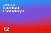 2022 Global Holidays