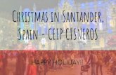 Christmas in Santander, Spain - CEIP CISNEROS