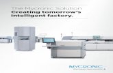 The Mycronic Solution Creating tomorrow’s intelligent factory.