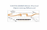 CATS-GSM-Web Portal Operating Manual