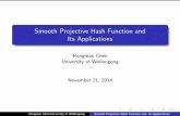 Smooth Projective Hash Function and Its Applications