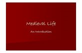 Medieval Life - Weebly