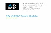 My ADRP User Guide