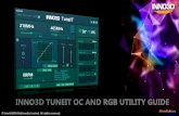INNO3D TUNEIT OC AND RGB UTILITY GUIDE