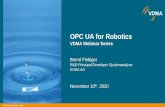 OPC UA for Robotics